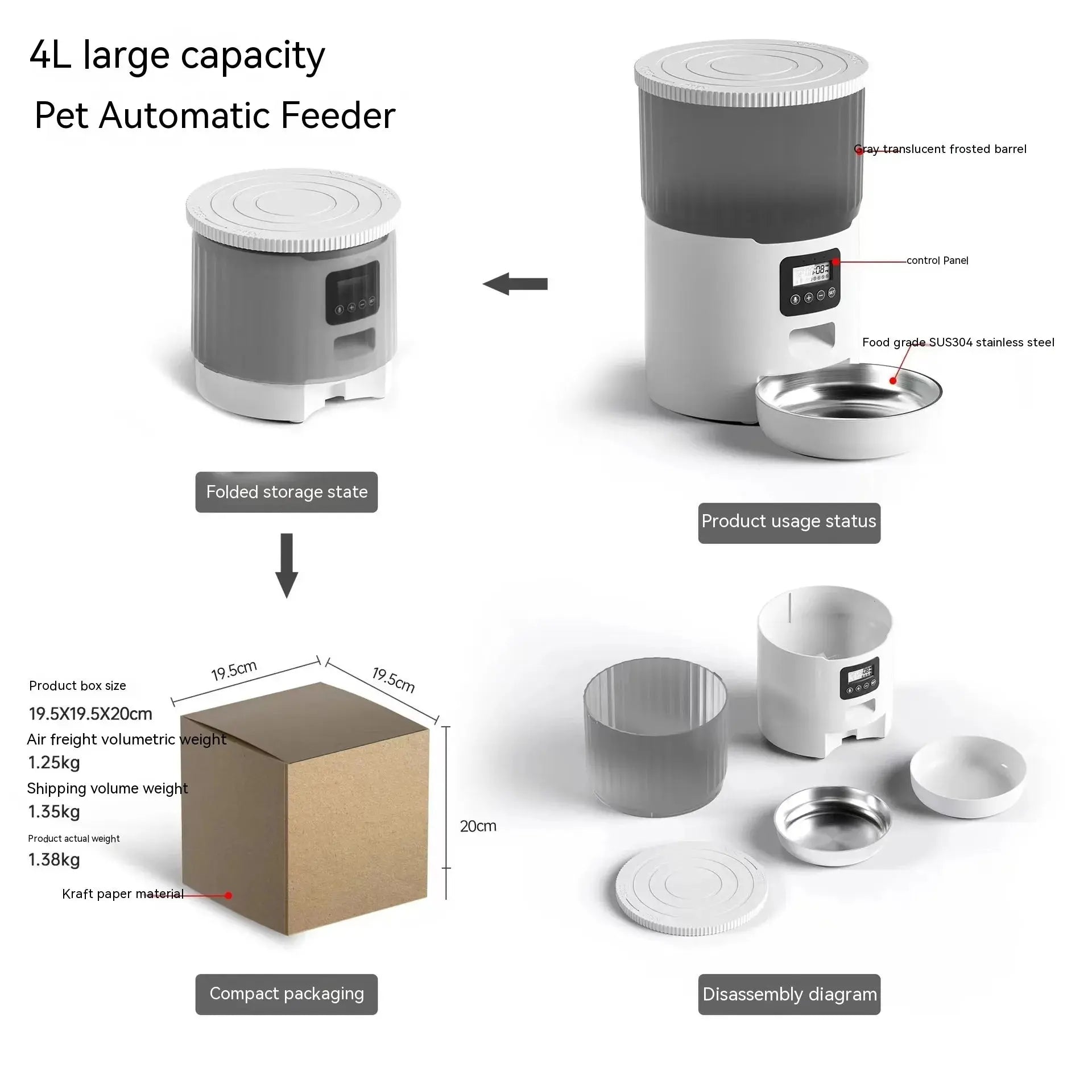 Smart Automatic Pet Feeder My Store