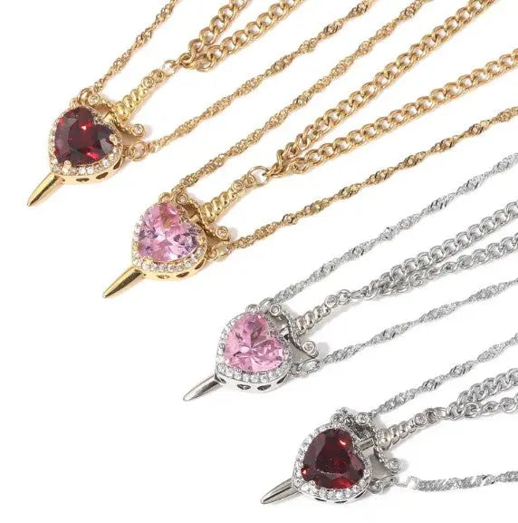 Love Dagger Necklace My Store