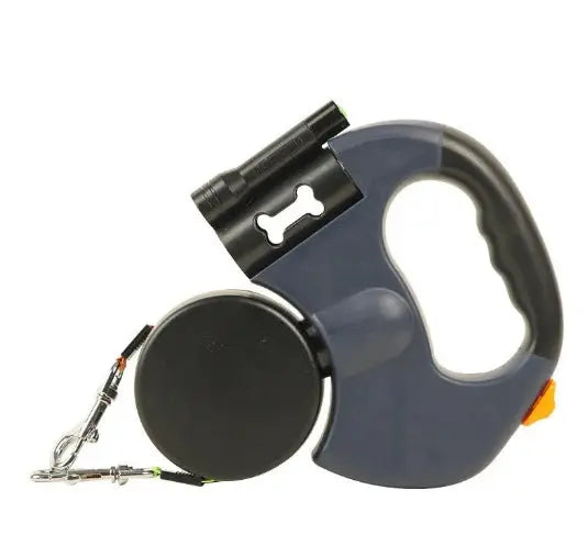 Retractable Two-Dog Leash My Store
