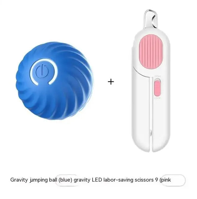 Self Jumping Dog Rubber Ball Toy My Store